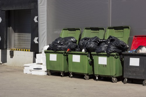 Residential rubbish removal in a Bounds Green neighborhood